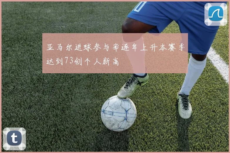 亚马尔进球参与率逐年上升本赛季达到73创个人新高